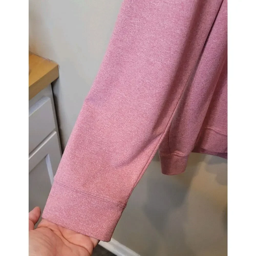Rhoback Mens Heathered Red Hesi Performance Hoodie Pullover Size XXL Athleisure